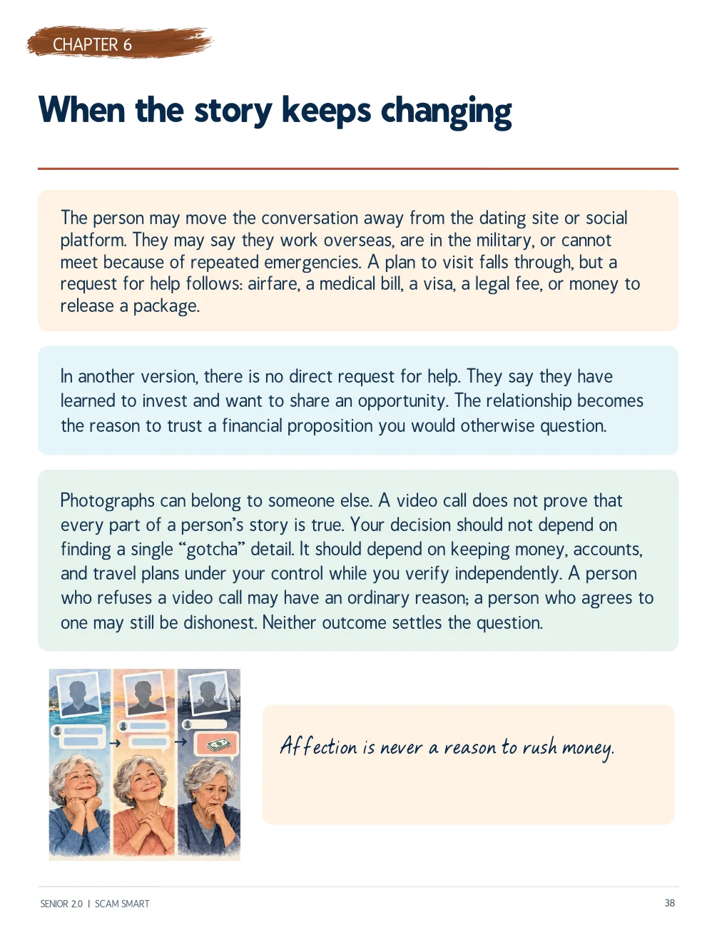 When the story keeps changing